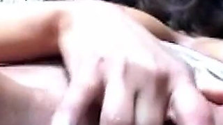 Kitchen Anal Dildo Stretch with Self-sucking Sloppy Tits