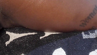 Ebony Gets Fucked by Fuck Machine