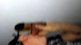 Girl's Secret Blowjob at Gloryhole