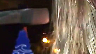 A Double Blowjob in My Friend's Car Dirty Morbid Girls