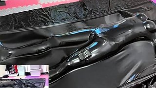 Orangeboys Bondage Studio Latex Vacuum Bed Training