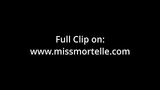 Mistress Medea Double Pegs a Slave in Tight Jeans