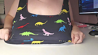 Slapping Tittys on My Desk