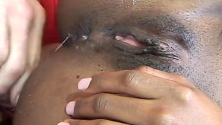 Cute babe likes it when her wet cunt is fucked hard by a huge pole