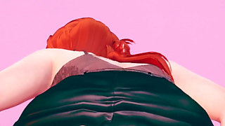 MILF Stepmom Struggling Dick with Her Big Ass Until Creampie