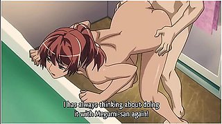 Hentai Anime - Big Boobed Redhead Likes To Take Cock From Doggystyle