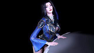 3D Horny Slut Mature MILF Cheating with Stranger in the Car