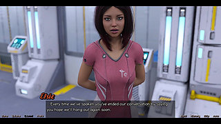 Stranded in Space - Stretching Out with Big Boobs MILF