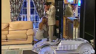 Stepmom with Big Tits Seduces Stepson - Hot Blonde Joins for Threesome