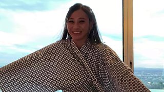 Emo teen on solo webcam masturbation