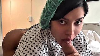 Hospital is like a prison for her: she desperately needs sex