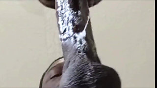 PERFECT LIPS-keeps sloppily sucking an slurping dick while it NUTS! In her mouth!!!