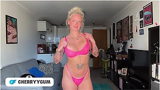 Petite Blonde In Petite Teen Showering With Wet Sexy Clothing *nude