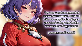 Test your cock's endurance with Touhou Project's girls! (JOI)