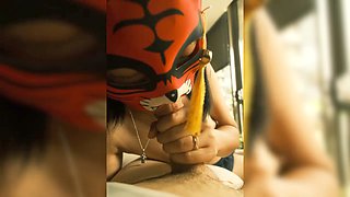 Wmaf chinese, fledgling, white cock