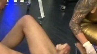Sex toys and guy hand penetrated in ass