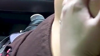 Big-ass Teen Lina - Car Sex with Creampie