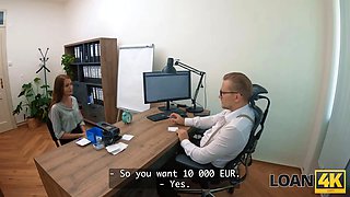 Loan4k. sweet beauty does splits when hardcore