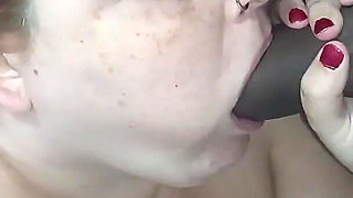 White Hotwife Declaring Preference for Big Cock BBC in Front of Cuckold