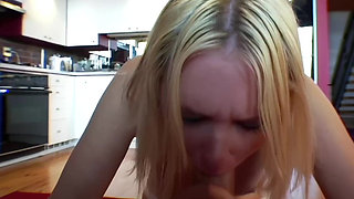 Petite Vintage Hairy Maid Huge Facial Bailey