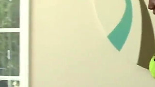 Cocolicious ebony-skinned busty fucks black cock to enjoy cum