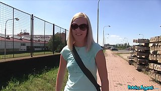 Hot blonde loves Provocative in public & gets creampied