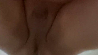 Chubby Sissy Guy riding a monster Dildo