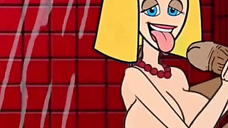 Stepmom Gets a Load of Cum in Her Mouth Right in the Shower
