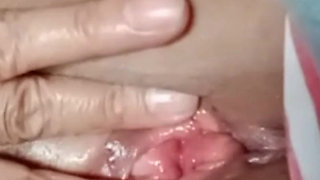 Assy's beautiful wet pussy .