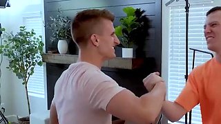 Taboo stepmother enjoys her teenager friend and his stiff