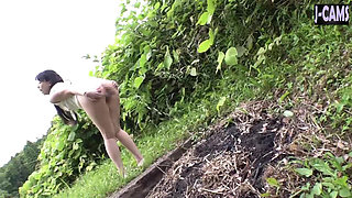 Outdoor M Play. Office Lady Craving Deeper Thrills Part2