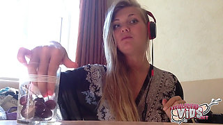 Olga Rubs One Out, and Shows the Goods