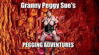 Granny Carmen Angel Pegging & Blowjob with Cum Swallow - Homemade Femdom Fun