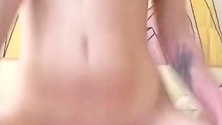 Close up Of Teen Masturbating