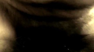 Bush Penetration Close-Up - Hairy Amateur Mature Girl POV