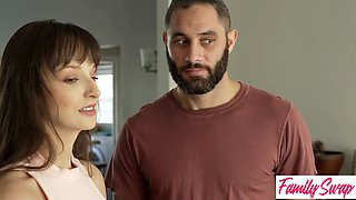 Sera Ryder & Milf Lexi Luna Let Out Their Inner Sluts for Swap Orgy Creampie