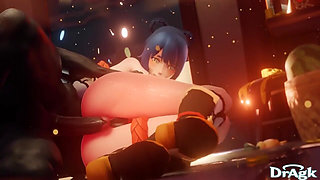 Xiangling Animation Compilation Genshin Impact Hilichurl Hentai Porn