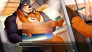 Cum in ass, asian, manga porn
