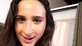 Ashley Adams Gets Caught Ass Fingering By Her Stepdad