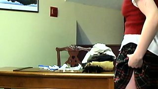 Teen teacher spanked by principal