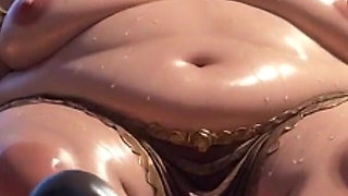 Huge BBW Mistress Foot Worship - Slaves Licking Her Feet to Ecstasy