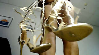 Growth Elixir for Long Legs, Moaning Feet Sandal Burst - Height Fetish, Transformation Fantasy, Growth Fetish