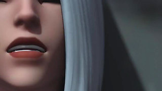 Ashe & D.va From Overwatch - 3D Animation