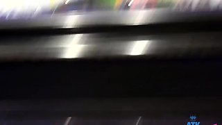 Amateur blonde blowjob and deepthroat