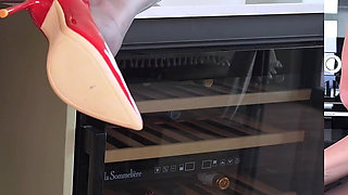 Lady Boss Fucks Her Employee After Hours in Pantyhose