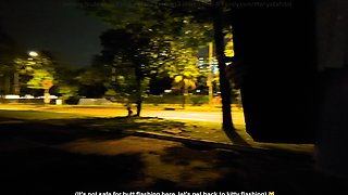 Euro amateur outdoor masturbation