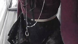 The dark sensuality of a girl with small tits and petite body