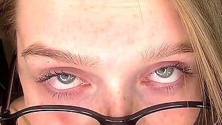 Your Teacher Flirts with You and Sucks a Dildo