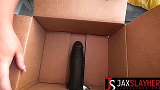 Yam-sized Culo Miss Boddy Supplies BIG BLACK COCK For Bi-racial Wild Poke