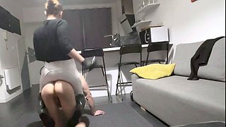 Sexy Busty Amateur Blonde Toys Orgasm